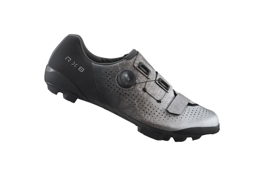 Buty gravelove Shimano SH-RX801, rozmiar: 43, kolor: Srebrny