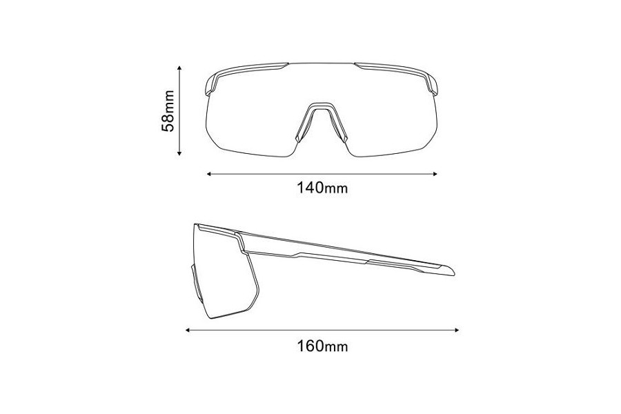 Okulary Shimano S-PHYRE X Ridescape , kolor: Biały